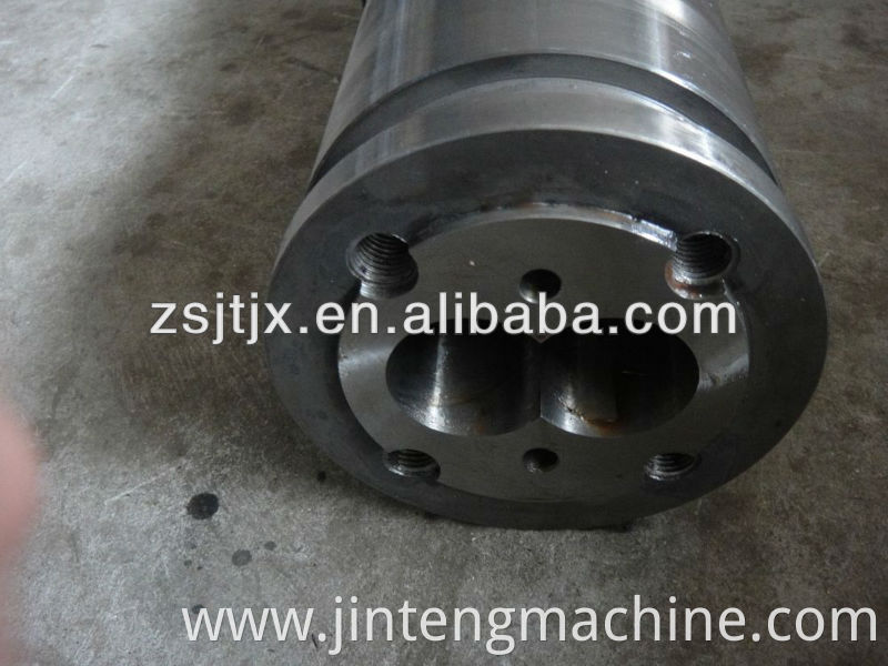 51/105 Conical Twin Screw Barrel/plastic Extruder Machine Spare Parts